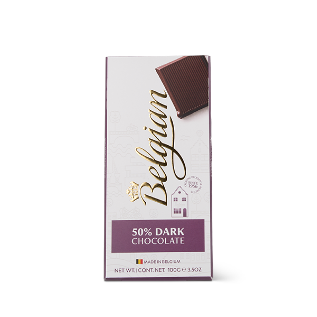 THE BELGIAN CHOC DARK 50% 100G